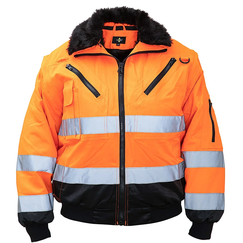 Men's Flight Suit Jacket: Military Quality, Protection From Wind And Cold