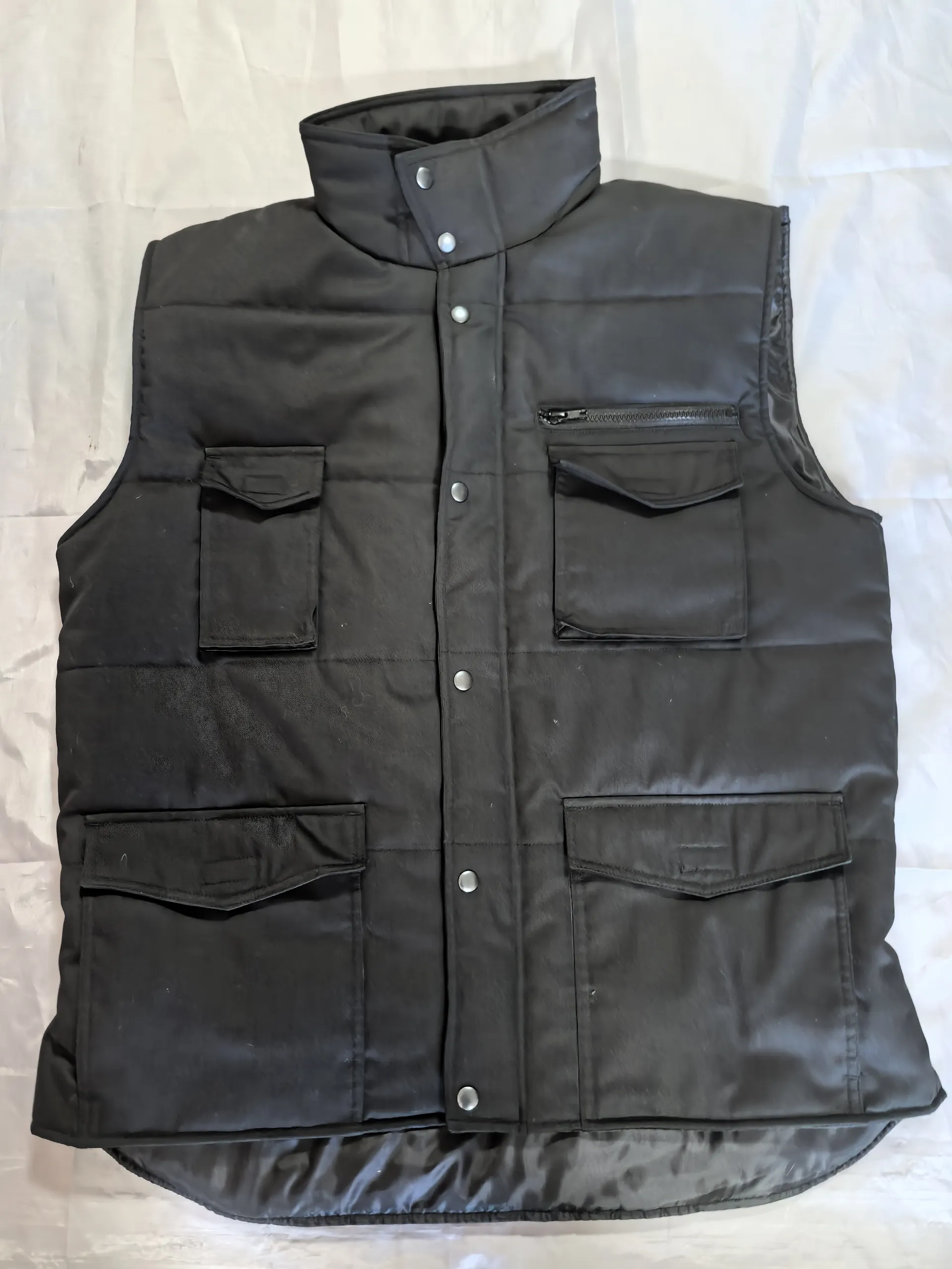 retro winter vest